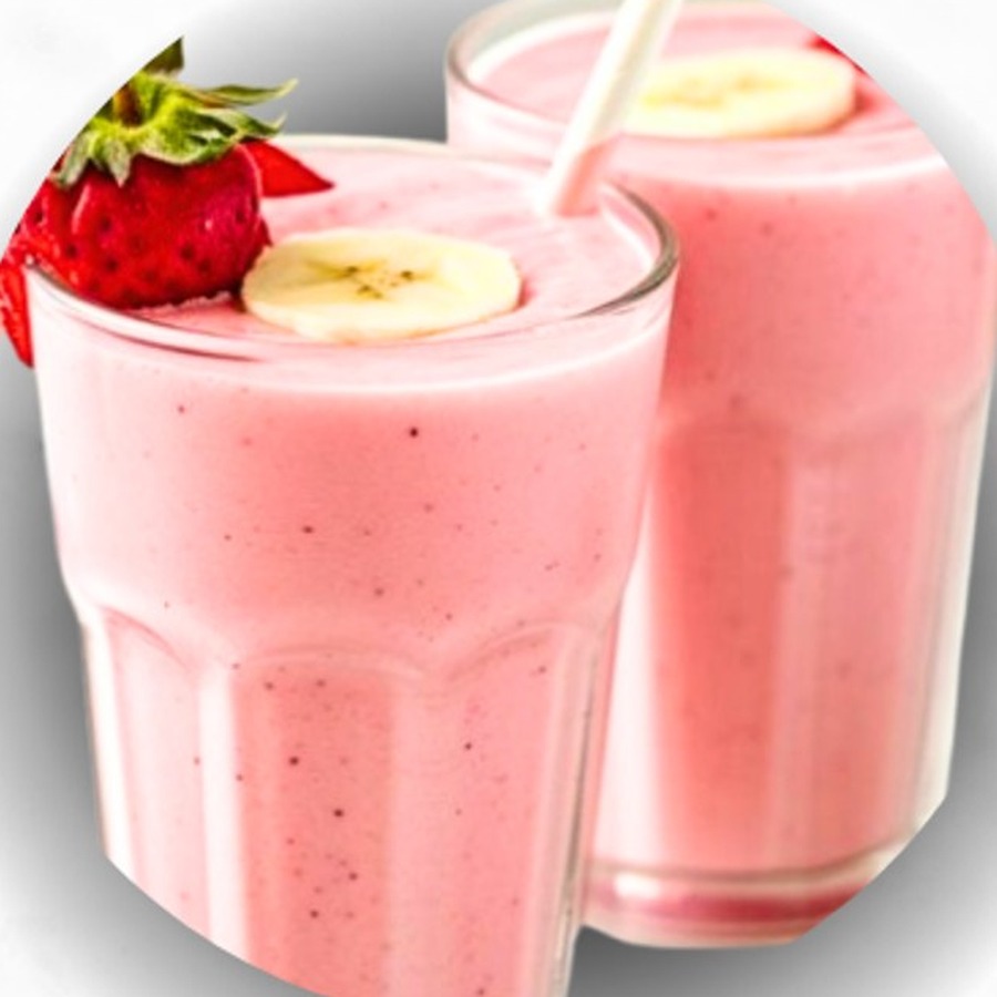 Strawberry Banana Probiotic Yogurt