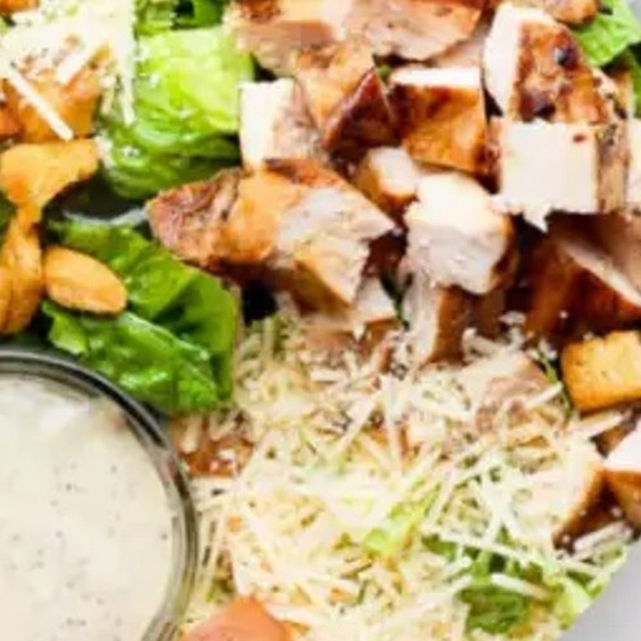 Grilled Caesar Salad