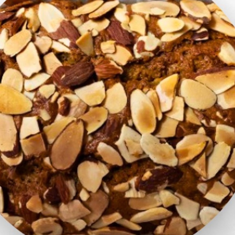 Ginger Zucchini Almond Loaf